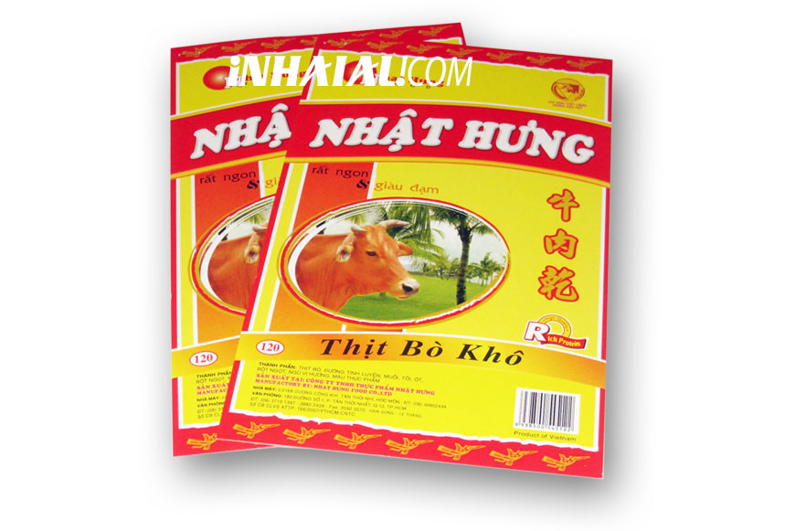 In decal giấy In decal giấy