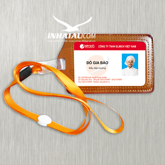 Mẫu thẻ đeo Nhân viên Mẫu thẻ đeo Nhân viên