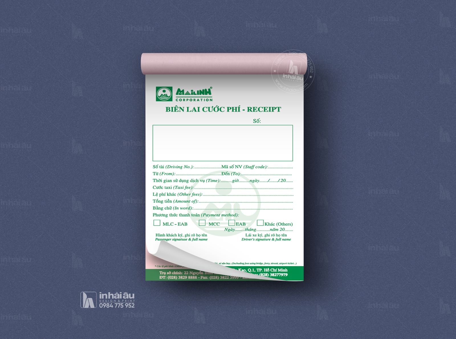 In hóa đơn bán lẻ tại Hà Nội In hóa đơn bán lẻ tại Hà Nội