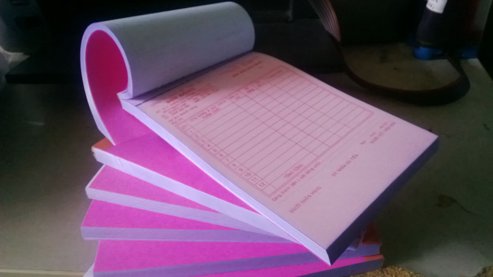 In hóa đơn bán lẻ In hóa đơn bán lẻ