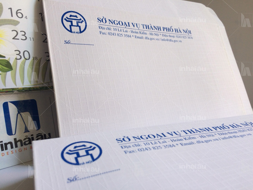 Mẫu phong bì đơn giản Mẫu phong bì đơn giản