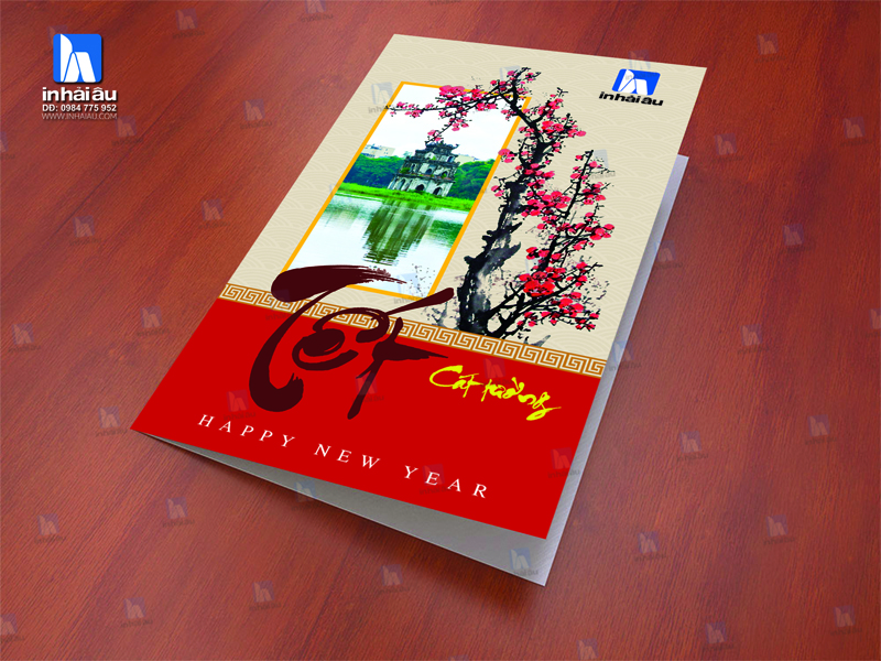 Mẫu thiệp tết 2019 Mẫu thiệp tết 2019