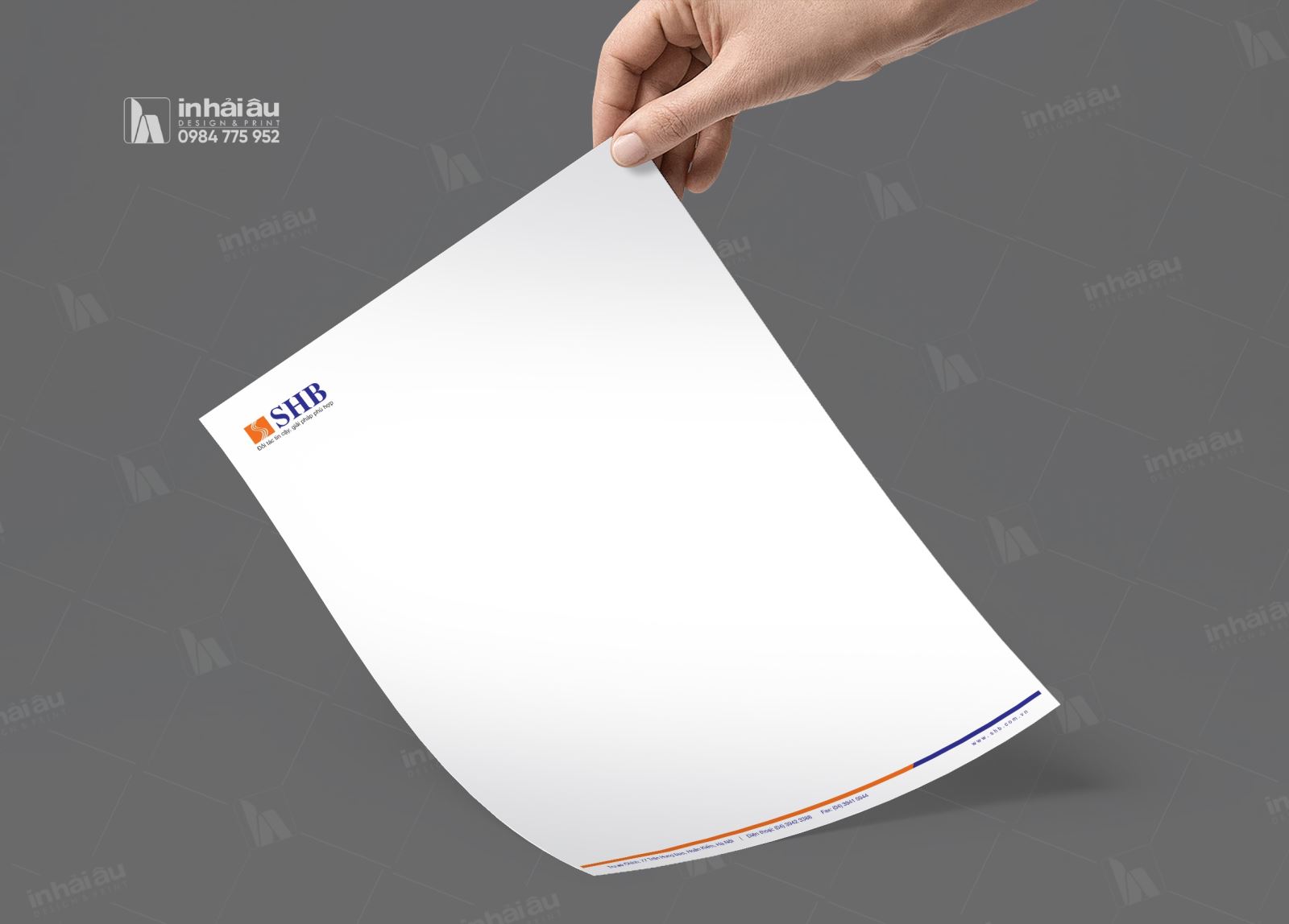 In tiêu đề thư In tiêu đề thư