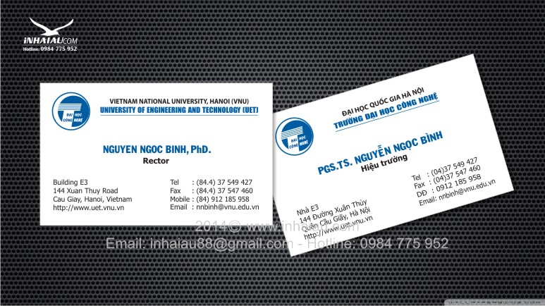 Mẫu card visit đẹp Mẫu card visit đẹp