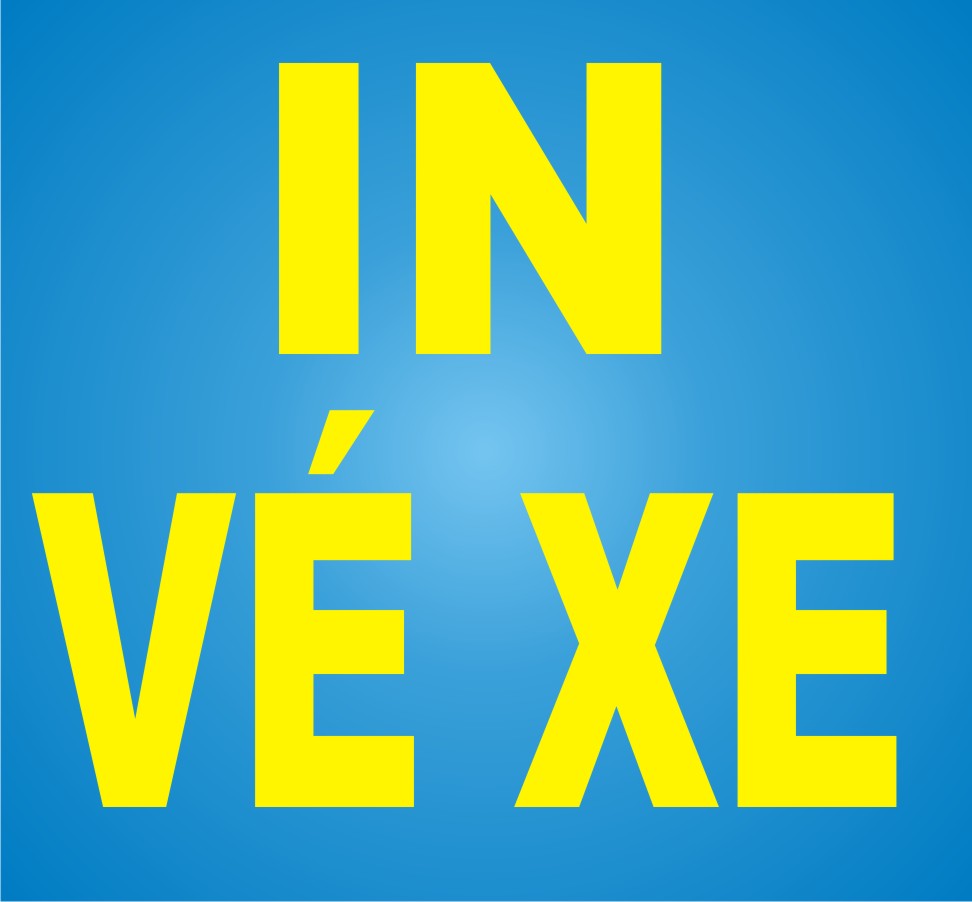 In vé xe tại Hà Nội, in vé gửi xe tại Hà Nội giá rẻ