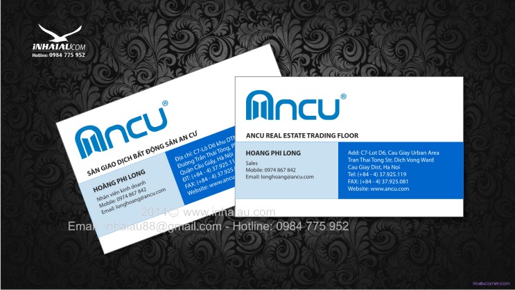 Mẫu card visit đẹp Mẫu card visit đẹp